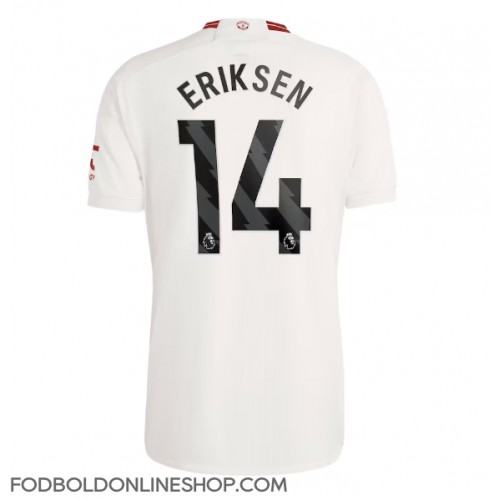 Manchester United Christian Eriksen #14 Tredjetrøje 2023-24 Kortærmet